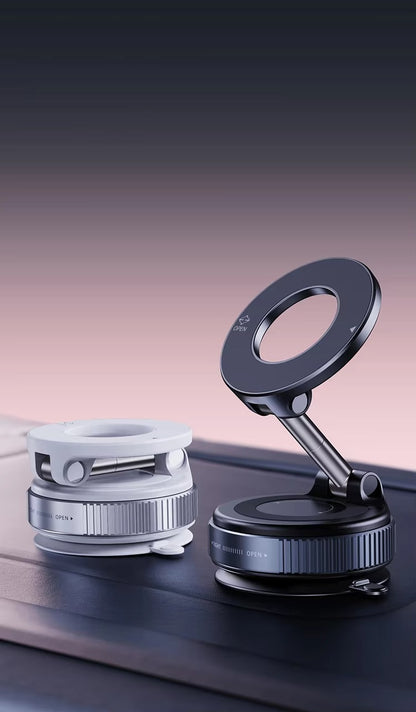 GripVac™ – Magnetic Suction Phone Mount