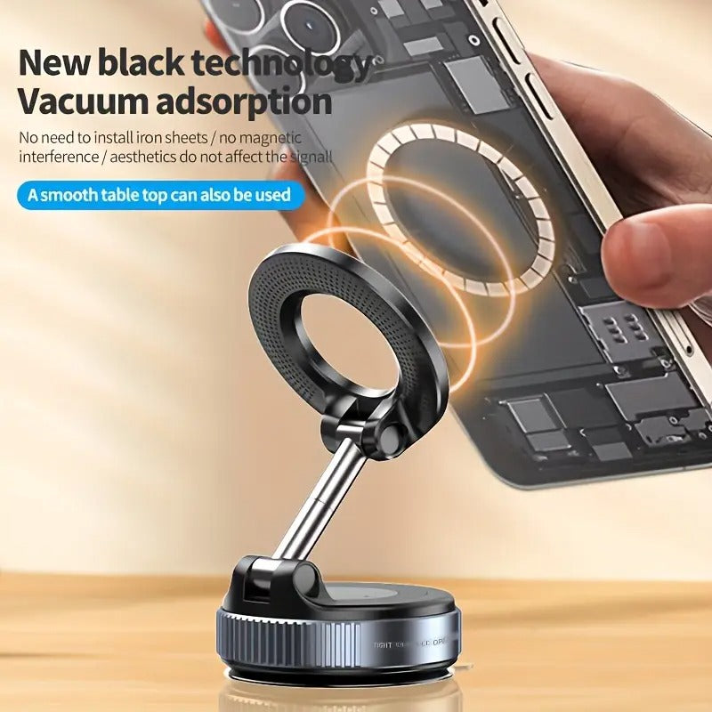 GripVac™ – Magnetic Suction Phone Mount