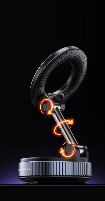 GripVac™ – Magnetic Suction Phone Mount