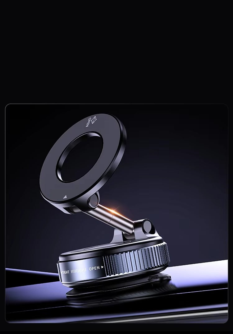 GripVac™ – Magnetic Suction Phone Mount