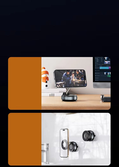 GripVac™ – Magnetic Suction Phone Mount