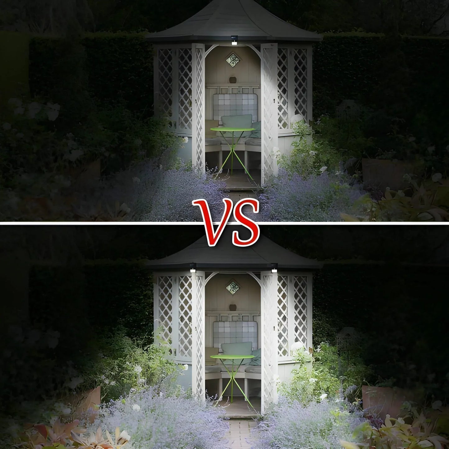 NightBeam™ – Solar-Powered Wall Light