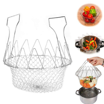 ChefBasket™ – Multi-Use Strainer & Fry Basket