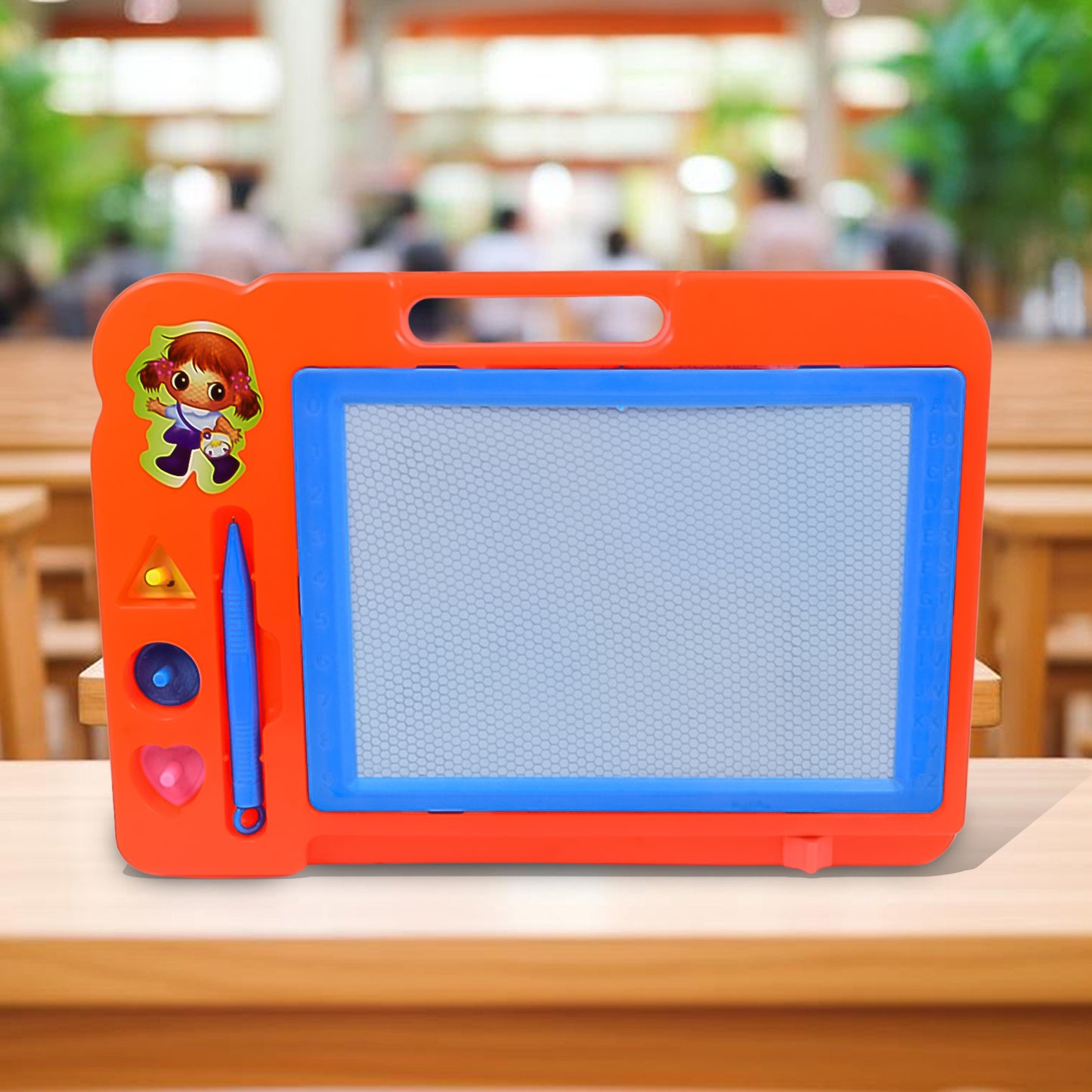 DoodleFun Slate Board™ – Kids’ magnetic sketch board for endless fun.