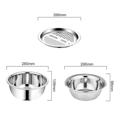 SliceMate 3-in-1 Grater™ - All-in-one grater for veggies & salads.