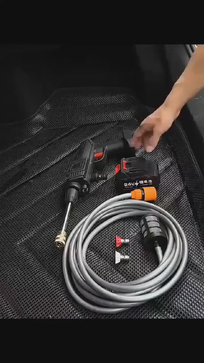 JetWash™ – 48V Portable Car Spray Gun (Single Battrey)