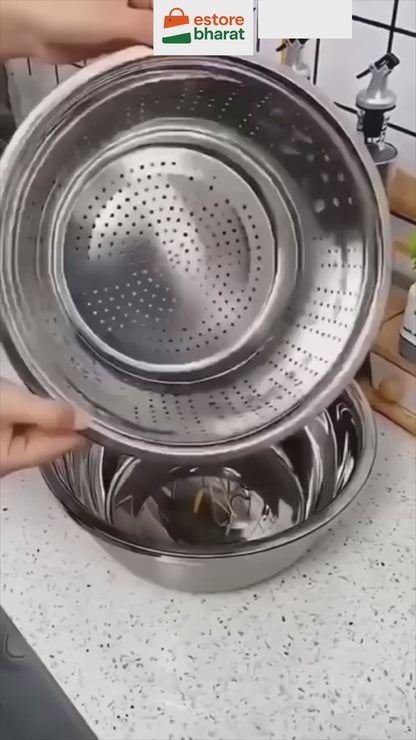 SliceMate 3-in-1 Grater™ - All-in-one grater for veggies & salads.