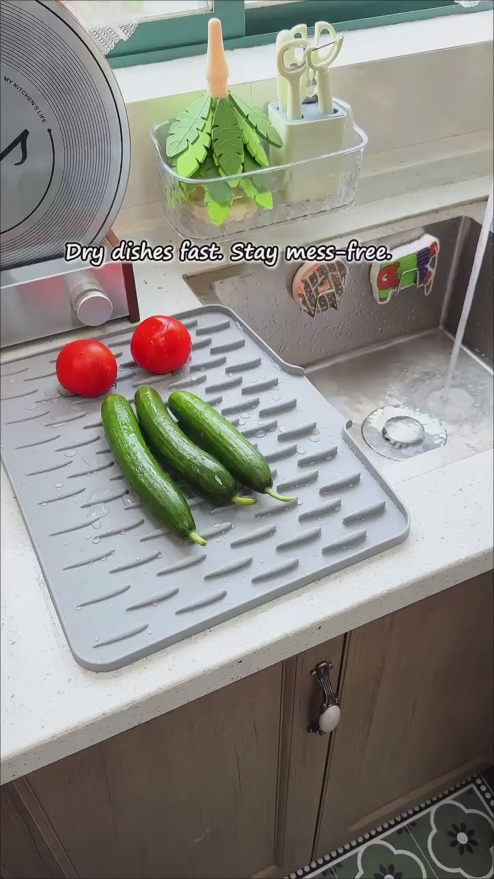 PureDry™ Silicone Countertop Drying Mat