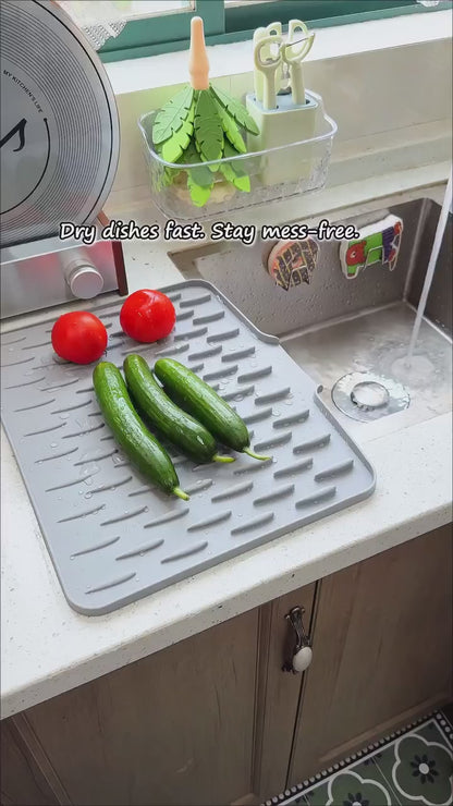 PureDry™ Silicone Countertop Drying Mat