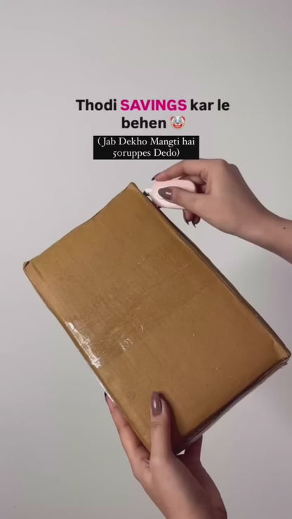 HappySaver™ Wooden Bank (with Emoji Pen)