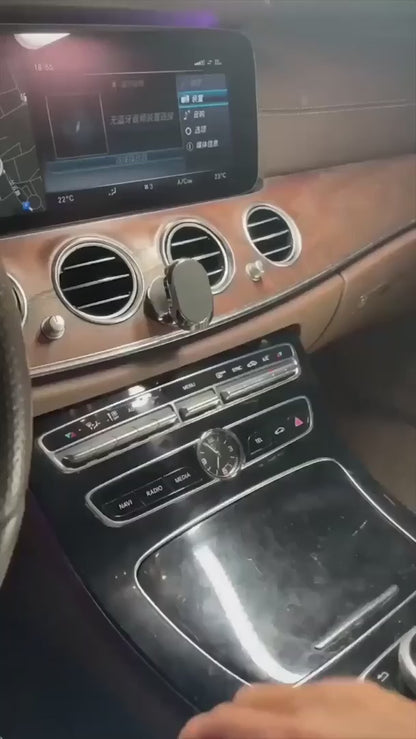 MagniGrip Car Holder™ – 360° rotating magnetic phone mount for cars.