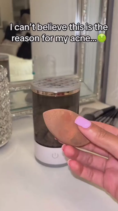 Automatic Makeup Brush Cleaner™ - Fast Electric Brush Washer & Organizer (USB Powered)