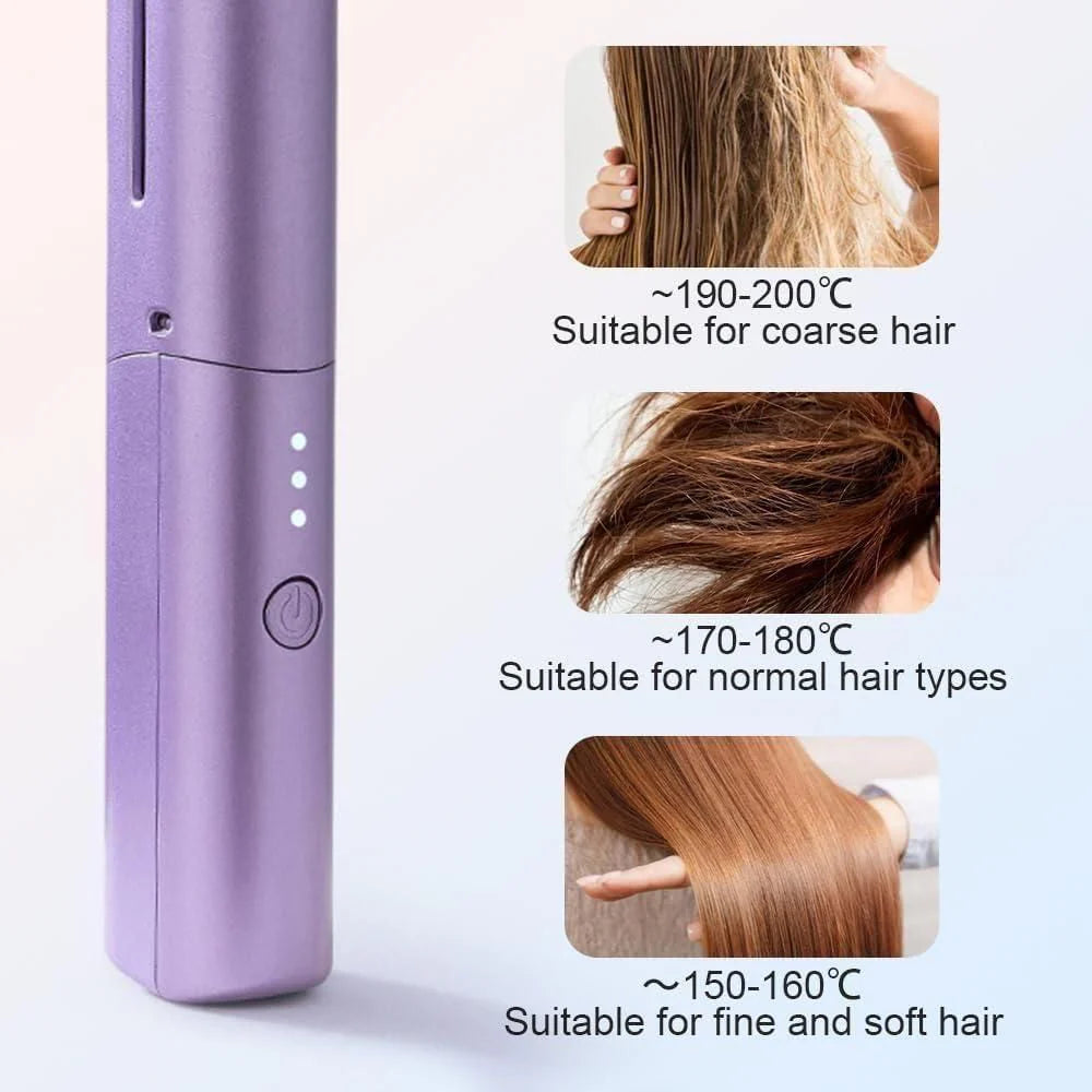 GlamGo™ Cordless Hair Straightener