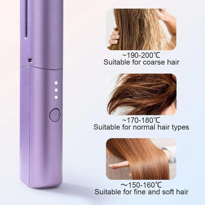 GlamGo™ Cordless Hair Straightener