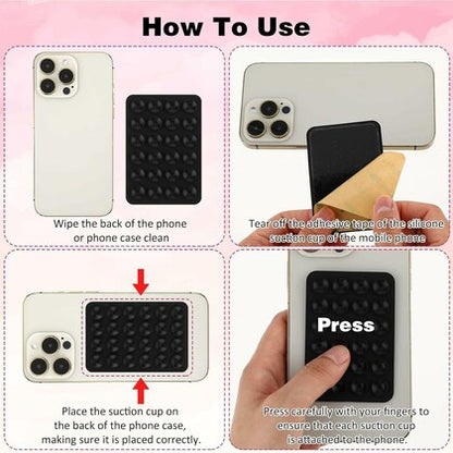 GripGo™ – Phone Holder with Suction Base (1 Pc / Mix Color)