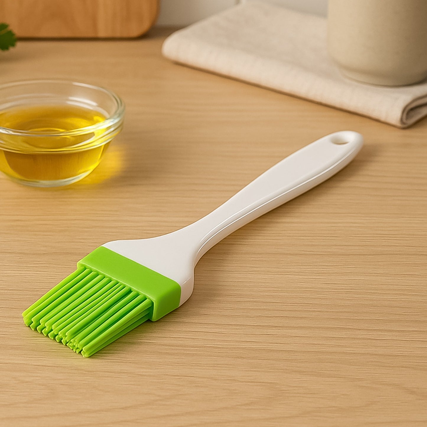 CookEase Silicone Spatula Brush™ – Multi-use oil & butter spreading brush.
