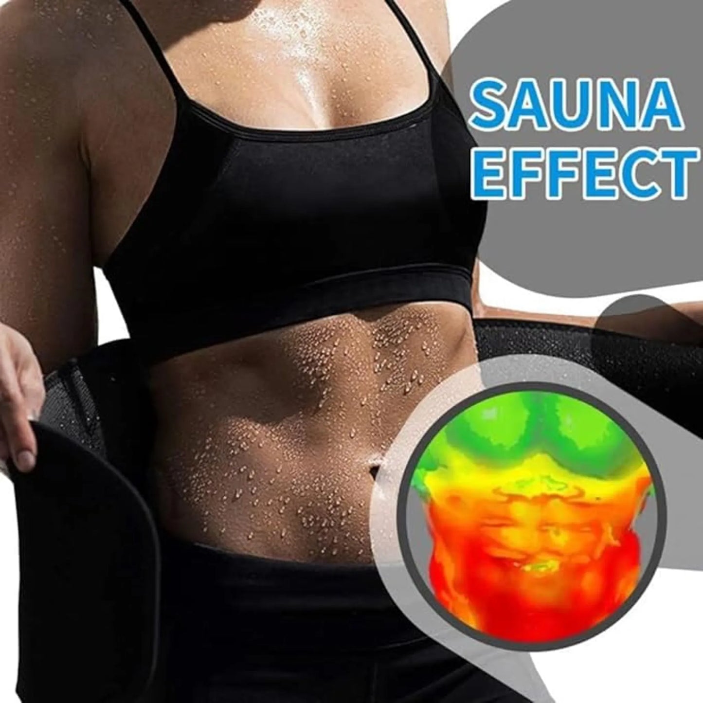 Waist Support Belt Neoprene Ab Belt Trainer (1 Pc)