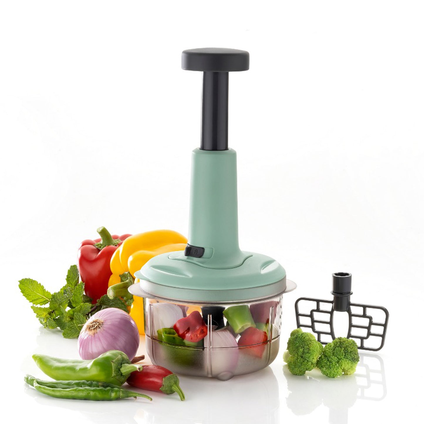ChopMate™ – 2-in-1 Manual Food Chopper